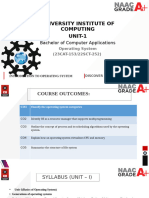 Lecture 1.3.2 Process Structure States of Process