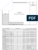 Cable Schudule - A3 Size