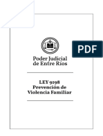 LEY 9198 Prevencion de Violencia Familiar