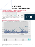 Caterpillar Inc., Q4 2023 Earnings Call, Feb 05, 2024