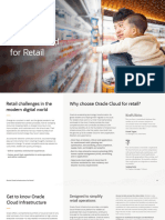 Oracle Cloud Infrastructure For Retail
