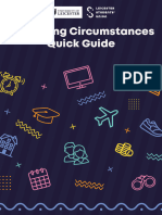 Quick Guide To Mitigating Circumstances UoL 20222023