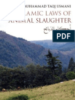 The Islamic Laws of Animal Slaughter - Mufti Taqi Usmaani