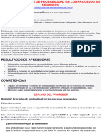 Unidad 2 Principios de Probabilidad en Los Procesos de Negocios