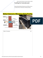 Bituminous Damp Proofing For Concrete and Masonry - SWMS