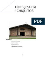 Misiones Jesuita de Chiquitos