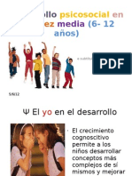 Desarrollo PSICOSOCIAL en La Niñez Media