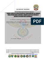 Lxxxiii Curso de Capacitación de Paracaidismo de Combate para Operaciones Contra El Trafico Ilicito de Drogas Y Rescate en Desastres Naturales