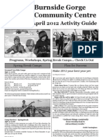 January - April 2012 Activity Guide: Burnside Gorge Community Centre