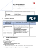 Actividad 1 Reconocemos Los Niveles de Comprensión Lectora para Mejorar Nuestra Experiencia de Lectura"