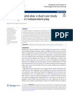 New - Learning in Digital Play A Dual Case Study of Video Gamers' Independent Play