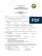 Assessment Agri-Fishery TLE 8 Q2