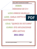 Programa C++