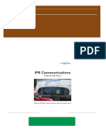 PDF IFR Communications A Pilot Friendly Manual Pilotworkshops - Com Download