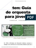 Britten - Guía de Orquesta para Jóvenes - Fugato