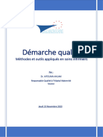 Démarche Qualité Préparation EAP DCHUIS