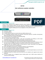 Data Sheet Full Digital Conference System Controller d7101