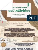 Recursos Naturales Del Individuo