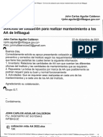 Cotizaciones Mto Aire Acondicionados