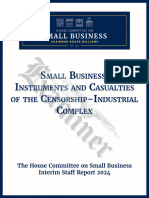 House Small Business Committee Interim Report 2024