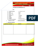 Álgebra ACTIVIDAD DE APRENDIZAJE N 01 - I Bimestre. - II UNIDADdocx