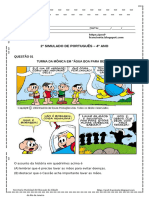 2º Simulado de Português - 4º Ano