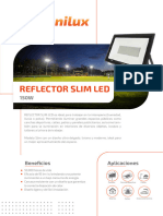 Donilux - Ficha - Tecnica - REFLECTOR SLIM LED - 150W