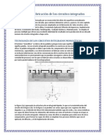 Proceso de La Fabricación de Los Circuitos Integrados