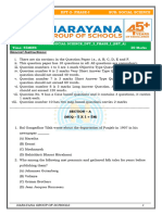 DPT-2 - Probables - Set - A - Pan India - Social Science 11-08-24