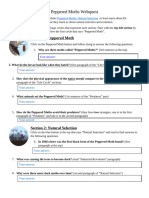 Peppered Moths Worksheet