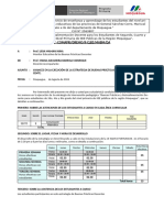 Esquema Del Informe de Docente Acompañante - AGOSTO 6TO B