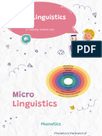 4th-Micro Linguistics