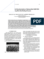 4-Prevention of Ferrite Decarburization of Spring Steel SAE 9254 During Wire Rod Rolling Process