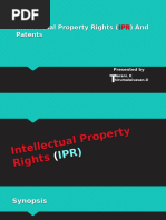 IPR and Patent