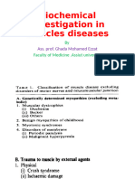 Final Biochemical Investigation in Muscle Disease