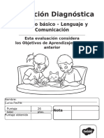 Evaluacion Diagnostica 2do Basico - Lenguaje y Comunicacion