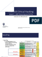 Lecture 5 - ARP Poisoning and MITM