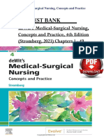 Test Bank For Medical Surgical Nursing 4th Edition by Holly K Stromberg