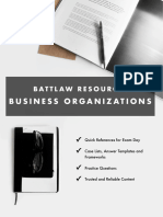 BattLawResources Business Organizations ON 2018