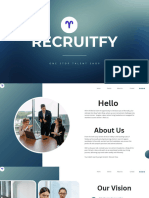 Recruitfy - Pitch Deck..