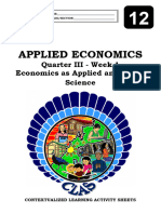 ABM - 12 - Applied-Economics - q3 - CLAS1 - Economics - As - Applied - and - Social - Science - V1 - JOSEPH AURELLO