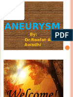 Aneurysm-By DR - Raafat AL-Awadhi