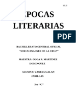 Epocas Literarias