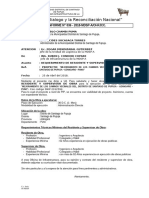 INFORME de Requerimiento de RESIDENTE Y SUPERVISOR MANTENIMIENTO DE CAMINOS VECINALES