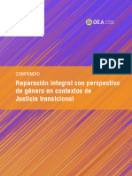 CIDH Reparación Integral Con Perspectiva de Género