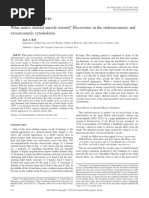 What Makes Skeletal Muscle Striated? Discoveries in The Endosarcomeric and Exosarcomeric Cytoskeleton