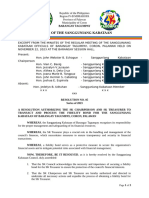 SK RESOLUTION For Fidelity Bond