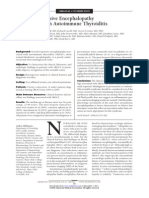 Steroid-Responsive Encephalopathy Associated With Autoimmune Thyroiditis