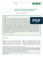 Blood Glucose Regulation During Prolonged, Submaximal Exc