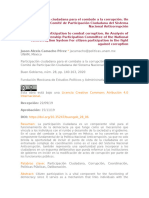 Participación Ciudadana para El Combate A La Corrupción